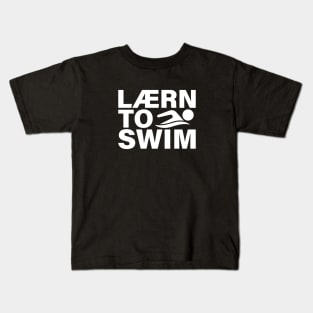 Learn to swim Kids T-Shirt